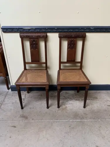 2 traumhafte antike Art Deco Stühle,  - Lieferung möglich!