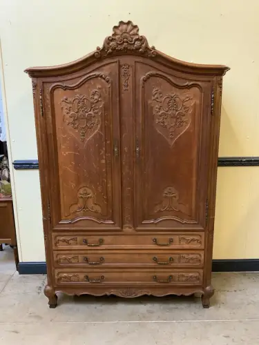 Antik - Wäscheschrank, Geschirrschrank - Historismus -  Lieferung möglich!