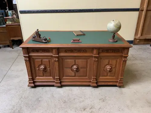 Antiker Gründerzeit Schreibtisch,  - Sensationell - Lieferung möglich!