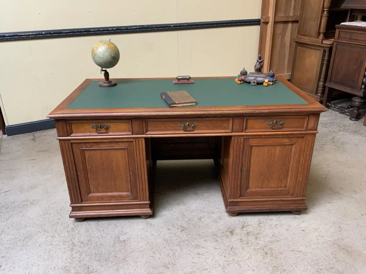 Antiker Gründerzeit Schreibtisch,  - Sensationell - Lieferung möglich! 1