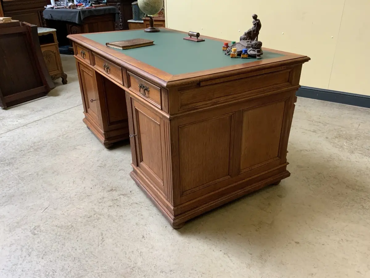 Antiker Gründerzeit Schreibtisch,  - Sensationell - Lieferung möglich! 11