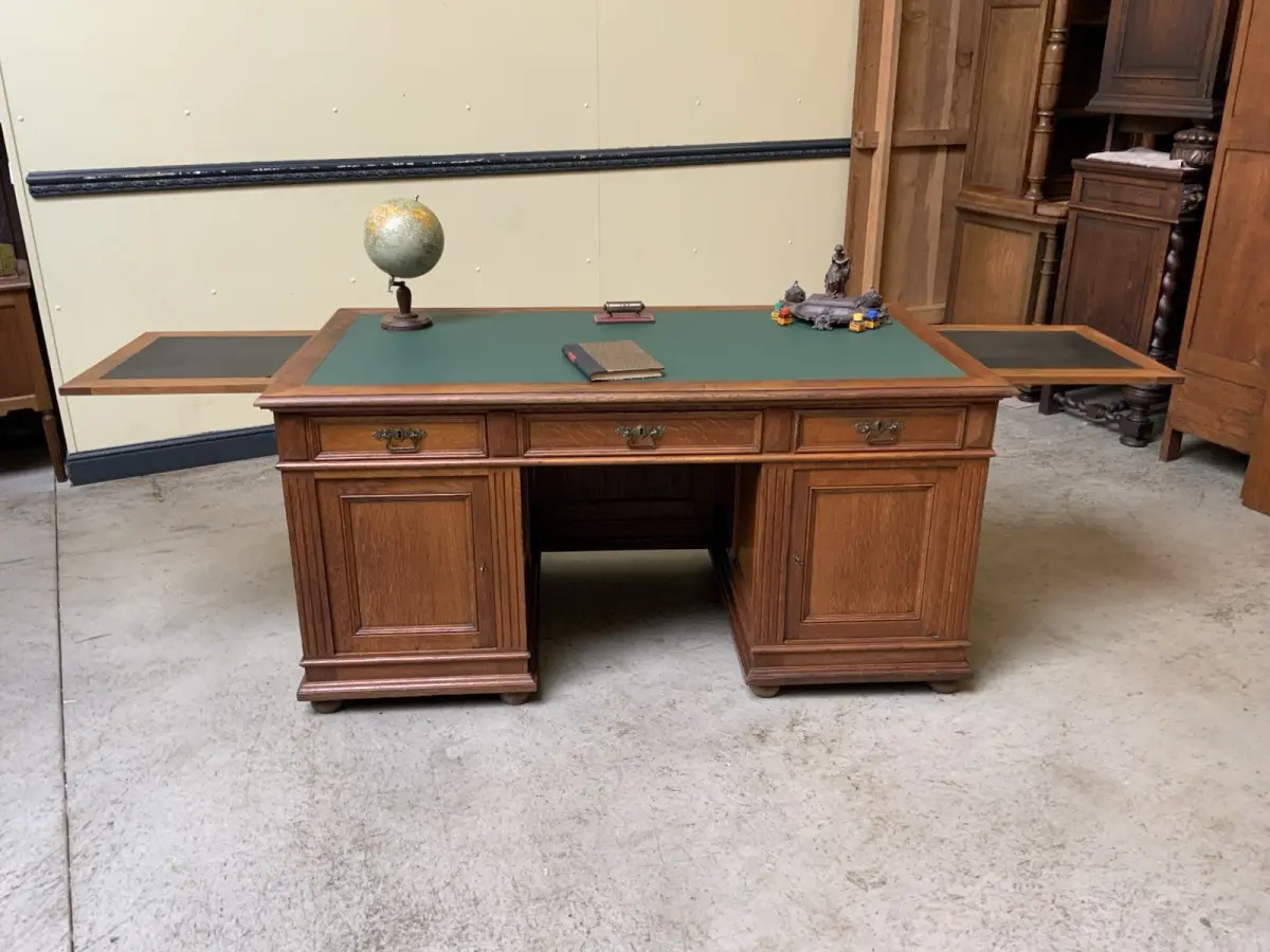 Antiker Gründerzeit Schreibtisch,  - Sensationell - Lieferung möglich! 12