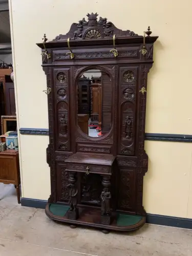 Antike Bretonische Gaderobe mit Schubfach, - Traumhaft - Lieferung möglich!