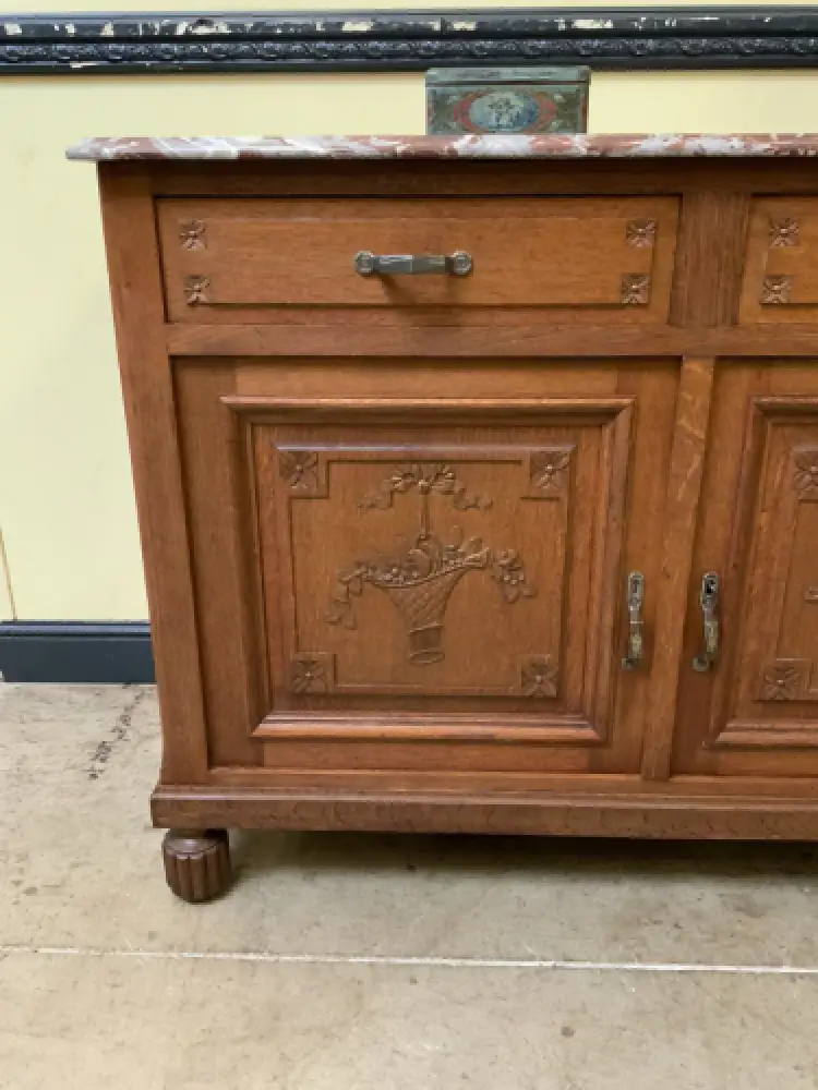 Antikes traumhafte Jugendstil Anrichte, Kommode, Kredenz - Lieferung möglich! 10