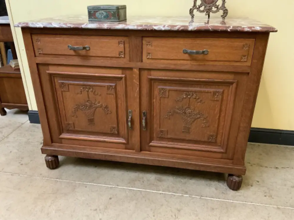 Antikes traumhafte Jugendstil Anrichte, Kommode, Kredenz - Lieferung möglich! 12