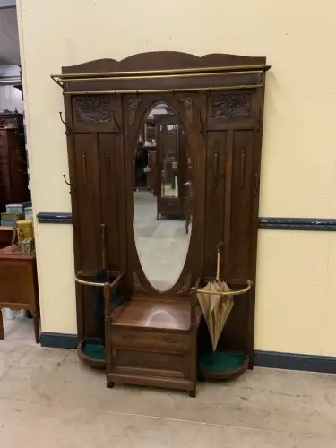 Antik - Garderobe, Kleiderständer - Art Deco -  Lieferung möglich!