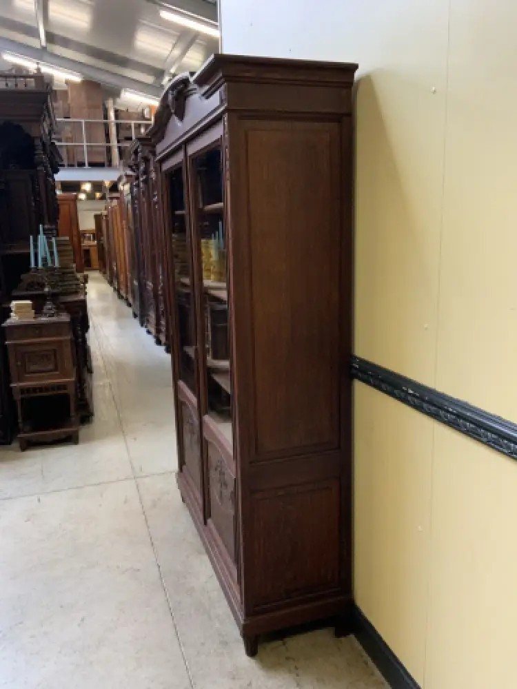 Antik - Vitrine, Bücherschrank - Jugendstil -  Lieferung möglich! 4