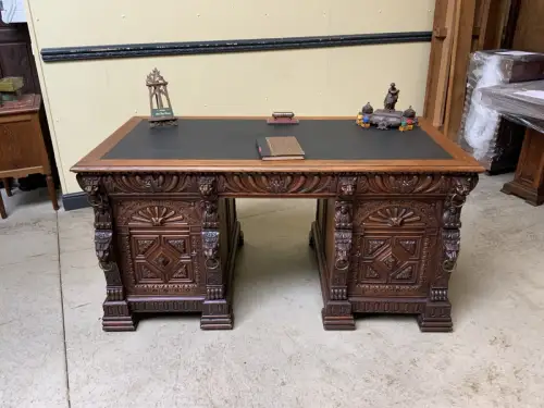 Antiker imposanter Gründerzeit  Schreibtisch - sensationell - Lieferung möglich!