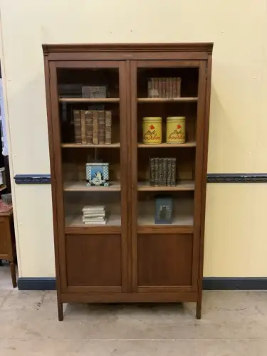 Antiker Jugendstil Bücherschrank, Vitrine, Traumhaft - Lieferung möglich!