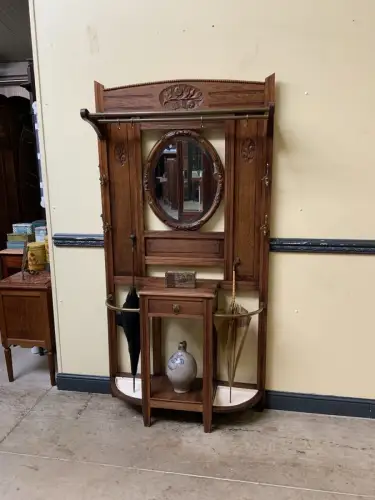 Antik - Garderobe, Kleiderständer - Art Deco -  Lieferung möglich!