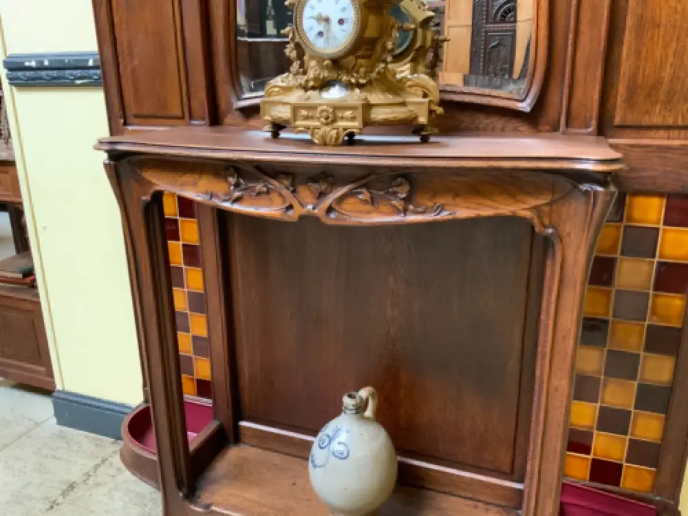 Antike Jugendstil Garderobe, Art Nouveau - Sensationell - Lieferung möglich! 8