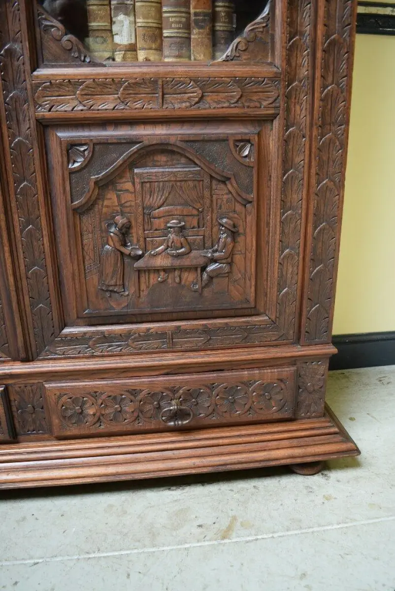 Antik - Vitrine, Bücherschrank,  Bretagne - Traumhaft  -  Lieferung möglich! 10