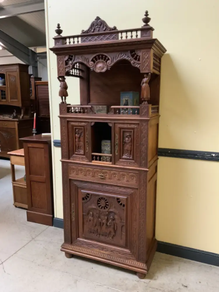 Antiker bretonischer Geschirrschrank, Vertiko, Traumhaft - Lieferung möglich! 1