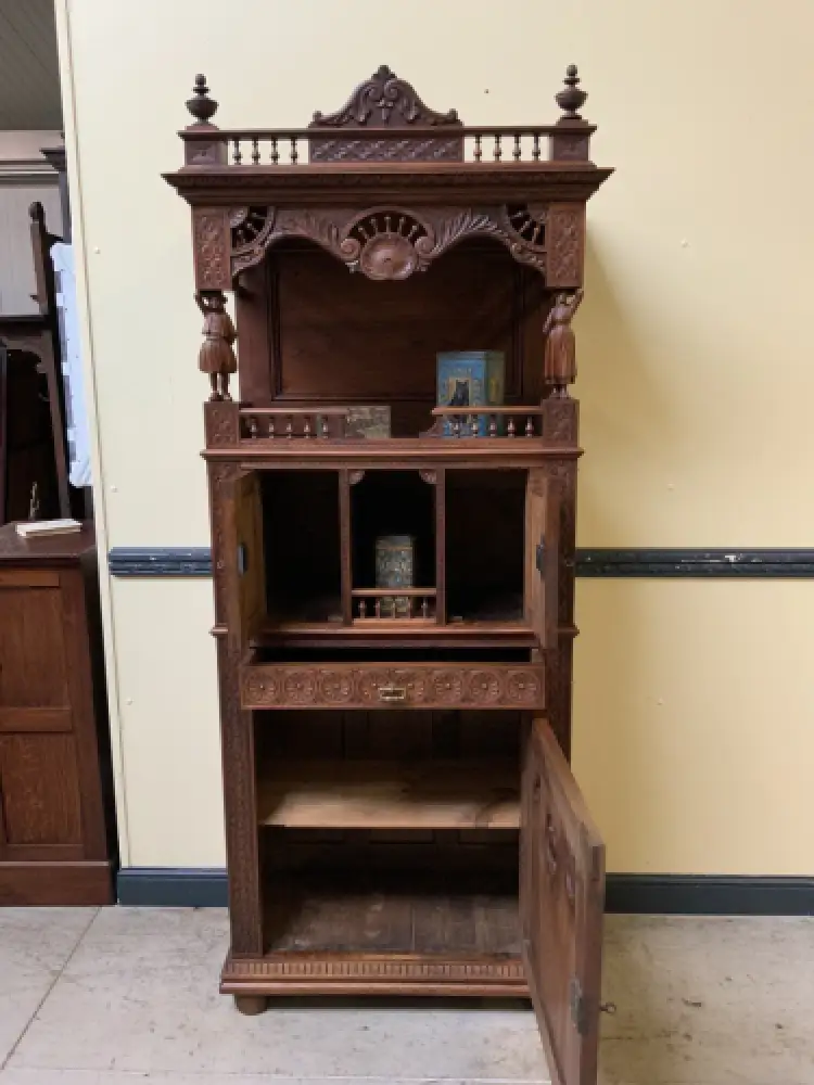 Antiker bretonischer Geschirrschrank, Vertiko, Traumhaft - Lieferung möglich! 11