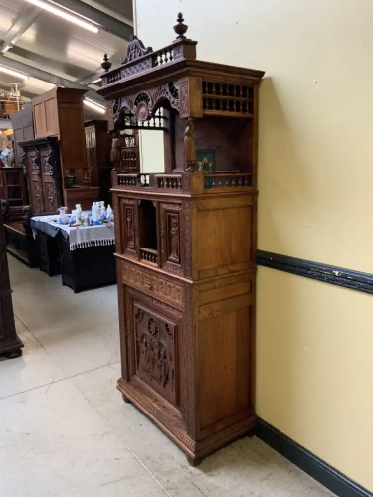 Antiker bretonischer Geschirrschrank, Vertiko, Traumhaft - Lieferung möglich! 3