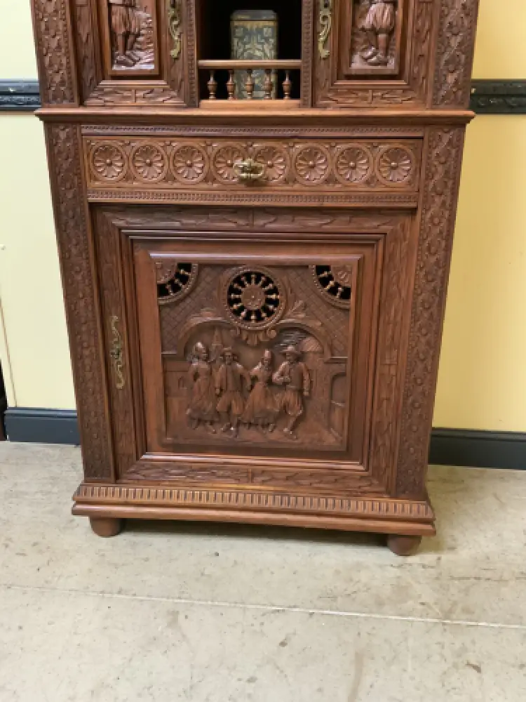 Antiker bretonischer Geschirrschrank, Vertiko, Traumhaft - Lieferung möglich! 9