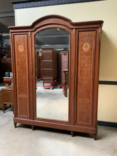 Antik - Kleiderschrank, Wäscheschrank - Jugendstil - Lieferung möglich!