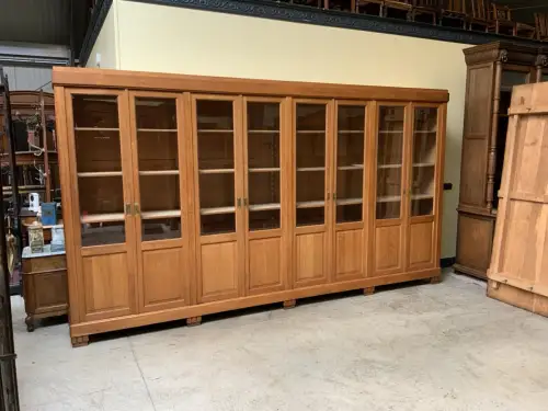 Antik - Art Deco Vitrine, Bücherschrank, - Sensationell - Lieferung möglich!