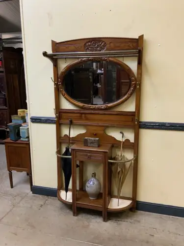 Antik - Garderobe, Kleiderständer - Art Deco -  Lieferung möglich!