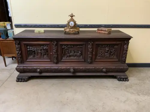 Antike  Anrichte, Buffet, Kredenz, - Neorenaissance - Lieferung möglich!