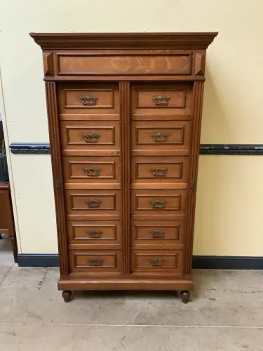 Antiker sensationeller Jugendstil Archiv Schrank - Lieferung möglich!