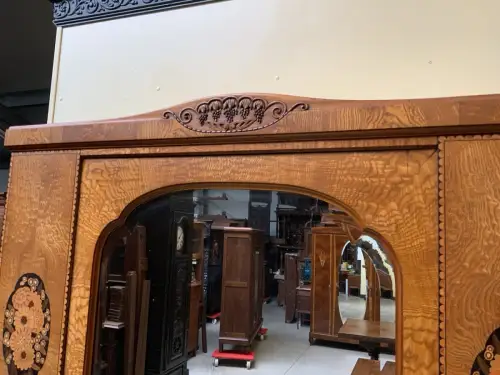 Antik - Kleiderschrank, Wäscheschrank - Jugendstil - Lieferung möglich!