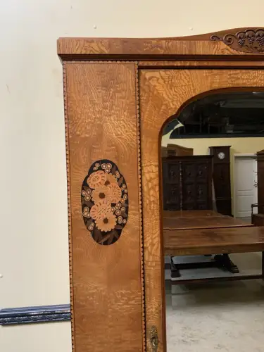 Antik - Kleiderschrank, Wäscheschrank - Jugendstil - Lieferung möglich!