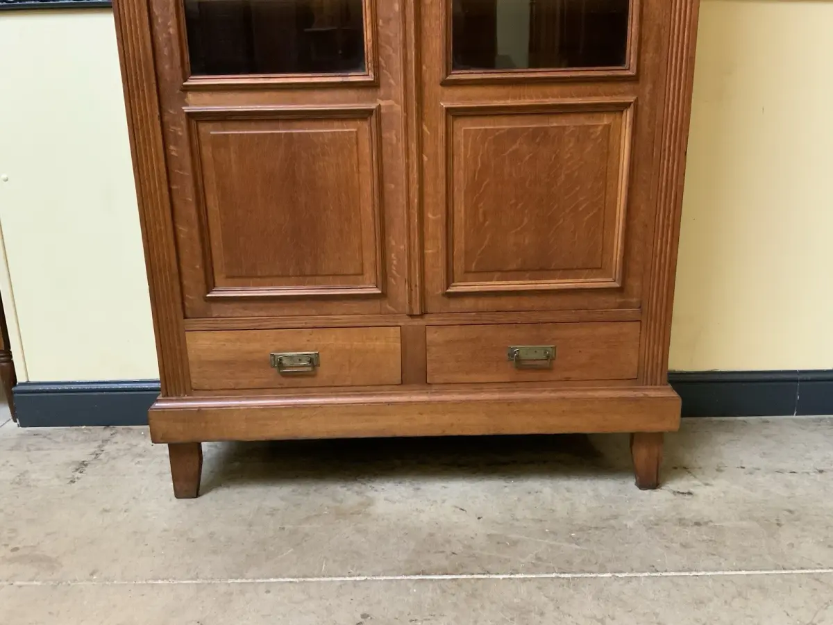 Antiker Jugendstil Bücherschrank, Vitrine, Traumhaft - Lieferung möglich! 6