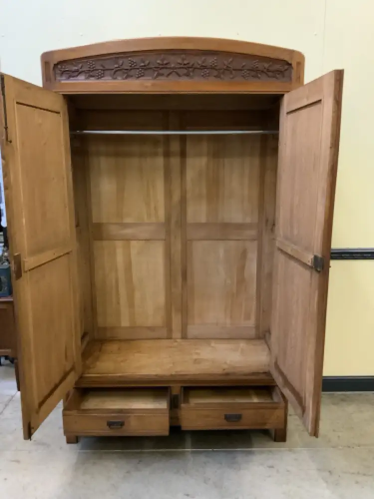Antiker Jugendstil Kleiderschrank, Garderobenschrank - Lieferung möglich! 13