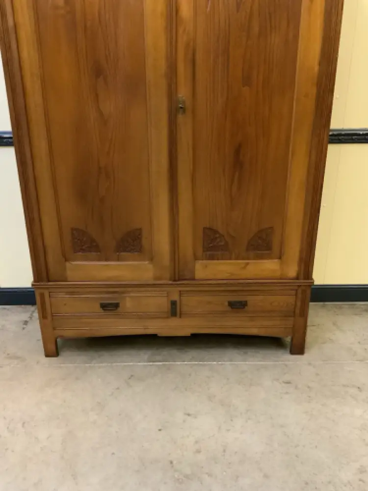 Antiker Jugendstil Kleiderschrank, Garderobenschrank - Lieferung möglich! 7