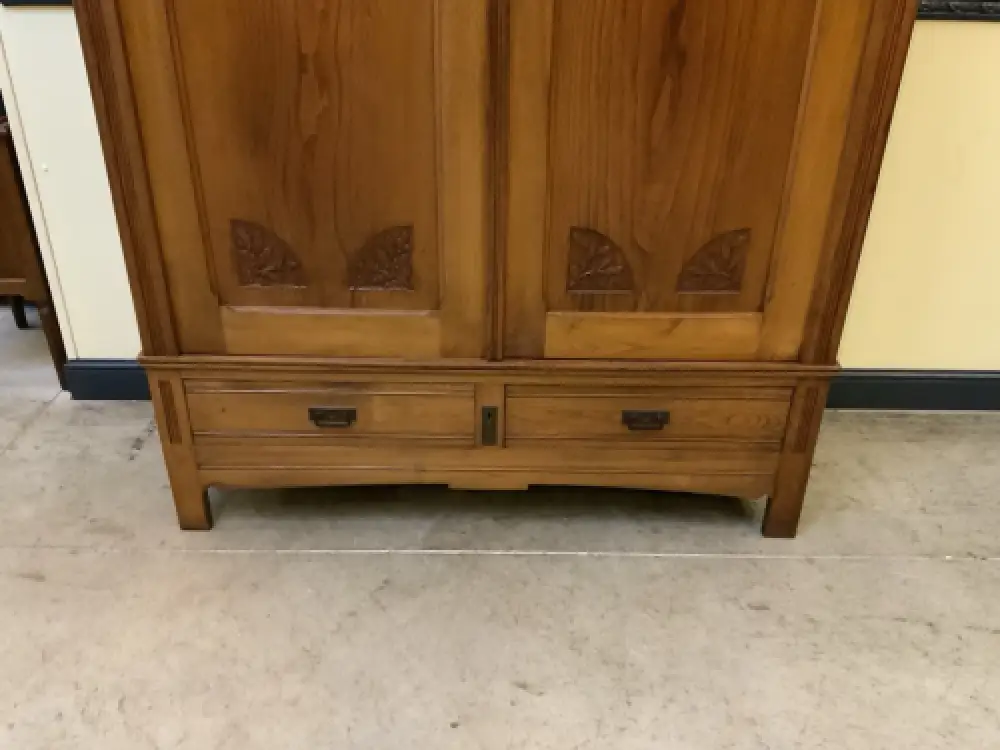 Antiker Jugendstil Kleiderschrank, Garderobenschrank - Lieferung möglich! 8
