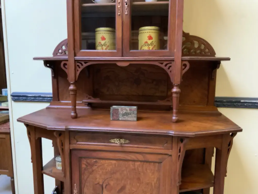 Antik - Buffet, Vertiko, Anrichte, Jugendstil, Art Nouveau - Lieferung möglich! 14