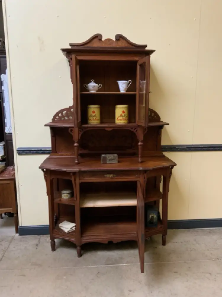 Antik - Buffet, Vertiko, Anrichte, Jugendstil, Art Nouveau - Lieferung möglich! 18