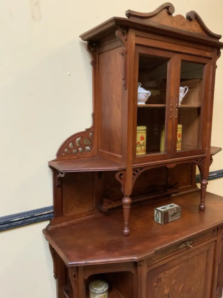 Antik - Buffet, Vertiko, Anrichte, Jugendstil, Art Nouveau - Lieferung möglich! 9