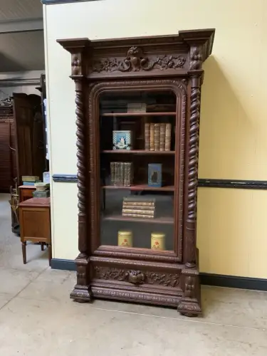 Antiker Gründerzeit Bücherschrank, Vitrine - Sensationell  - Lieferung möglich!