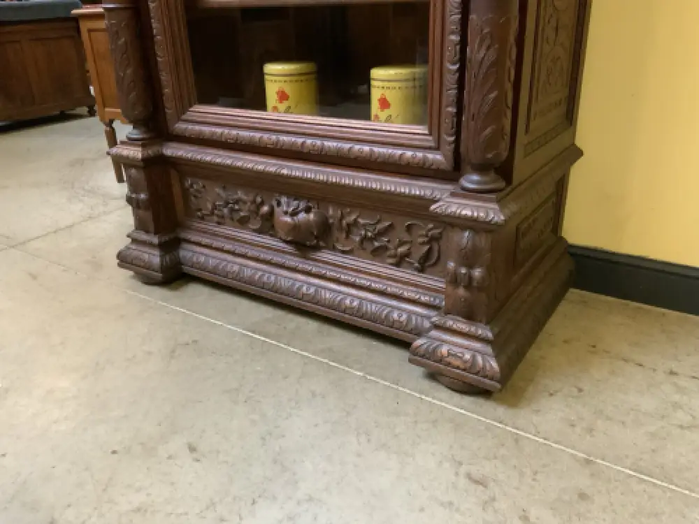 Antiker Gründerzeit Bücherschrank, Vitrine - Sensationell  - Lieferung möglich! 15