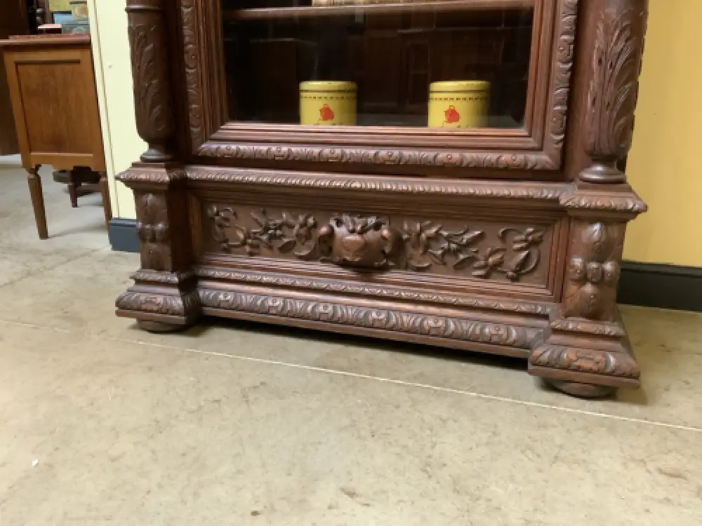 Antiker Gründerzeit Bücherschrank, Vitrine - Sensationell  - Lieferung möglich! 17