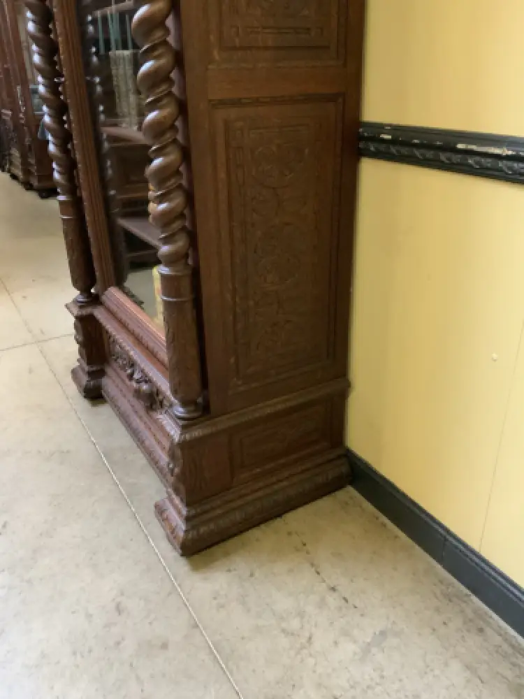 Antiker Gründerzeit Bücherschrank, Vitrine - Sensationell  - Lieferung möglich! 7
