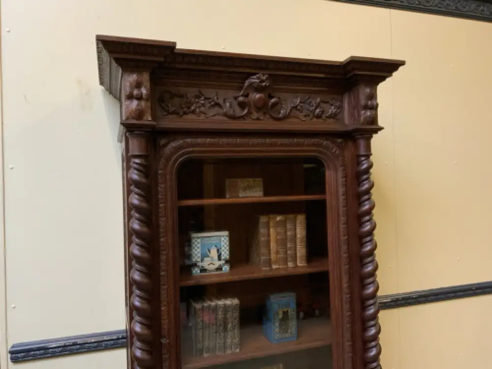 Antiker Gründerzeit Bücherschrank, Vitrine - Sensationell  - Lieferung möglich! 9