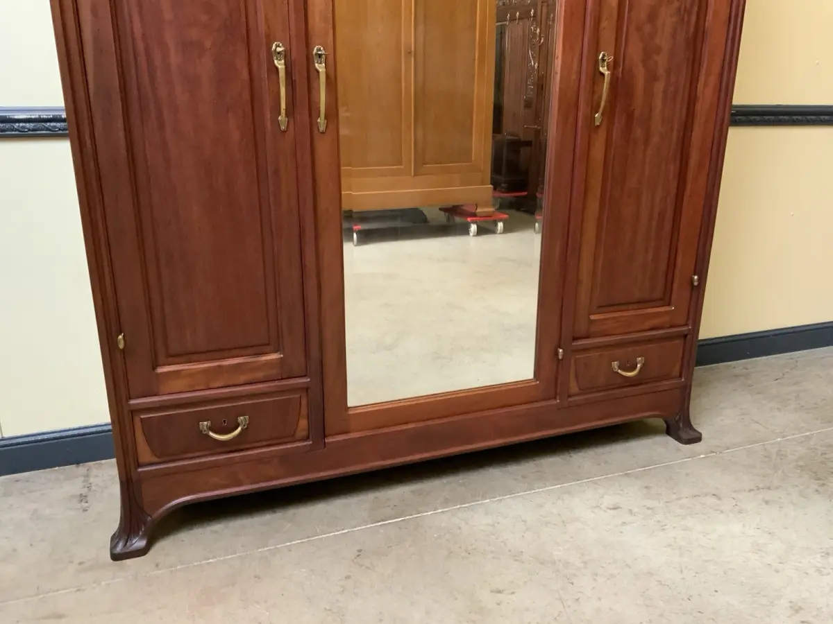 Antik Kleiderschrank, Wäscheschrank -Jugendstil - Art Nouveau - Lieferung mögl.! 6