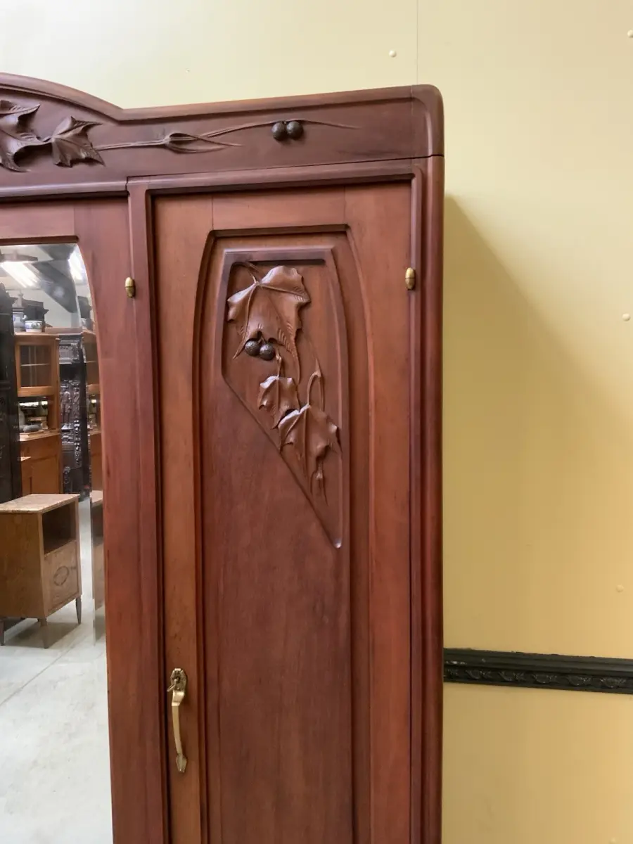 Antik Kleiderschrank, Wäscheschrank -Jugendstil - Art Nouveau - Lieferung mögl.! 9