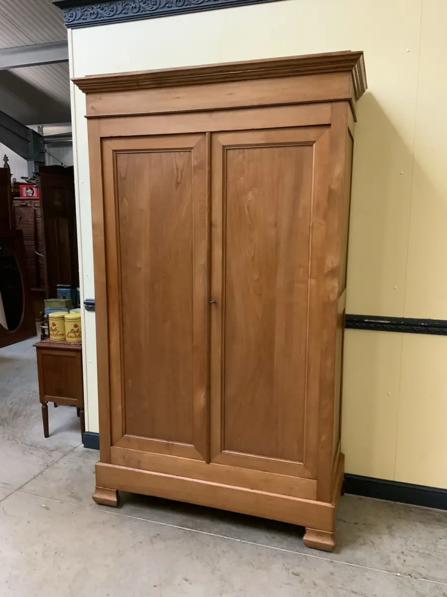 Antiker Gründerzeit Kleiderschrank, Wäscheschrank - Esche - Lieferung möglich! 1