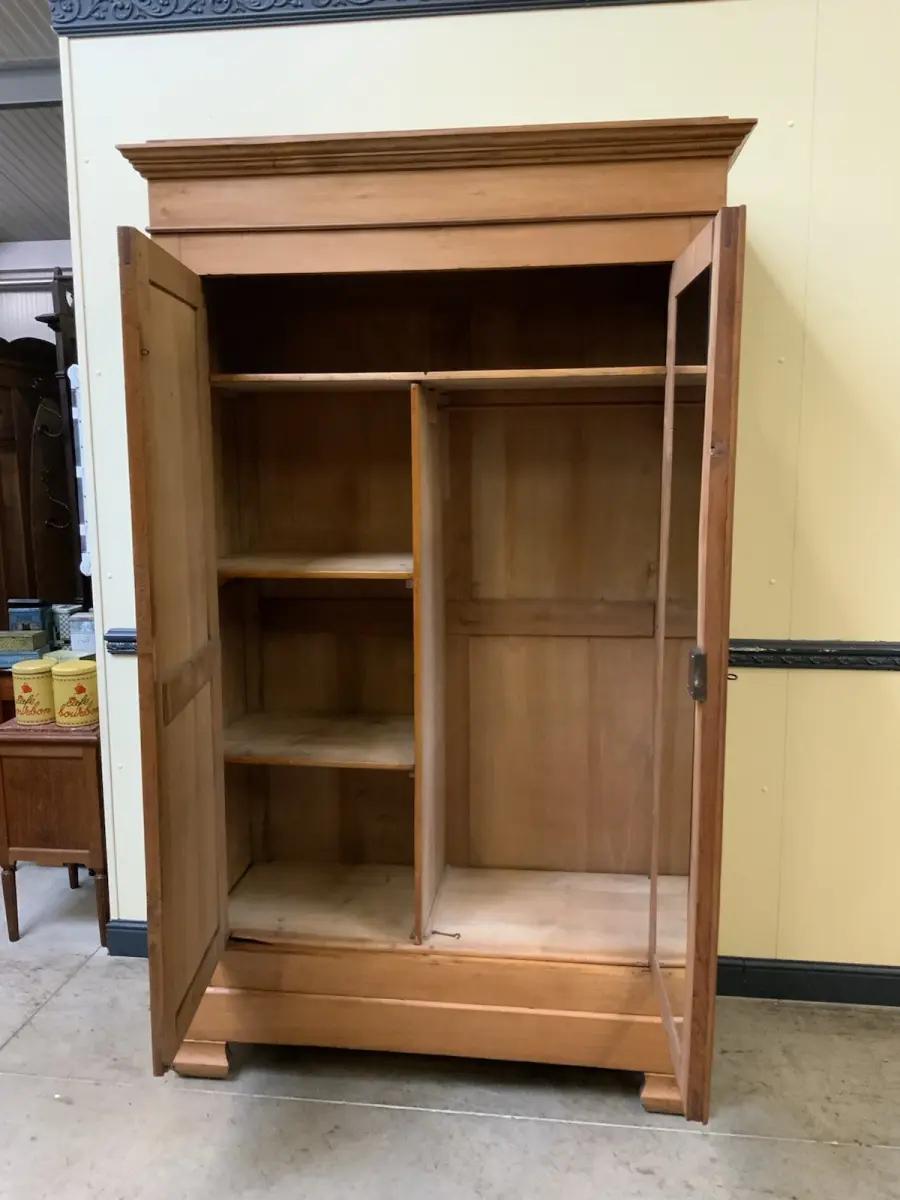 Antiker Gründerzeit Kleiderschrank, Wäscheschrank - Esche - Lieferung möglich! 11