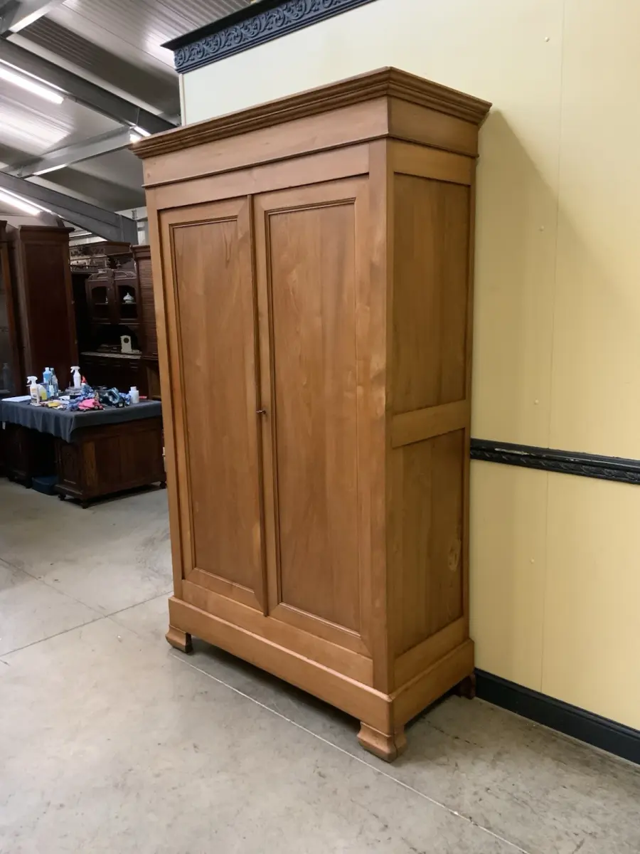 Antiker Gründerzeit Kleiderschrank, Wäscheschrank - Esche - Lieferung möglich! 3