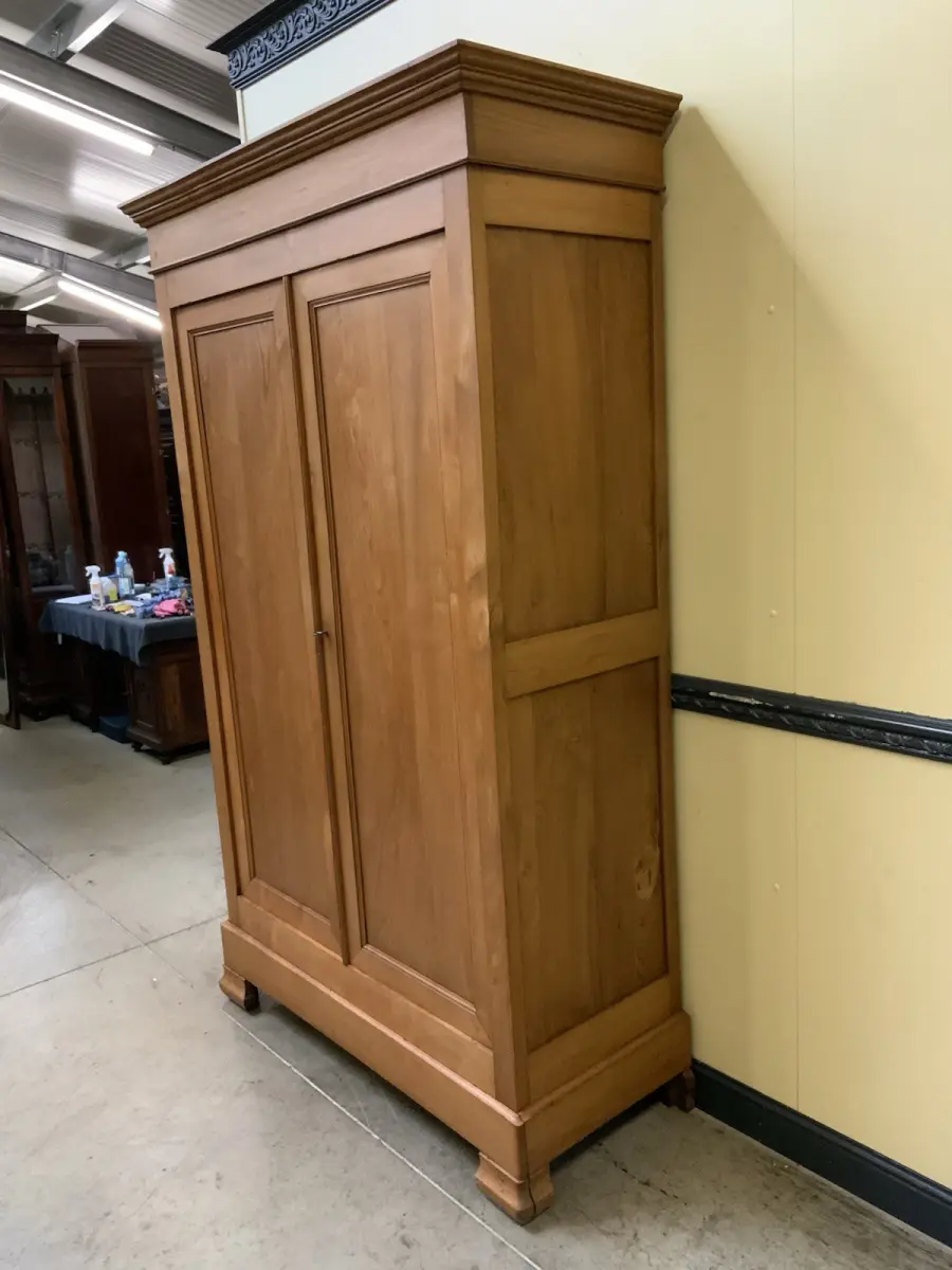 Antiker Gründerzeit Kleiderschrank, Wäscheschrank - Esche - Lieferung möglich! 4