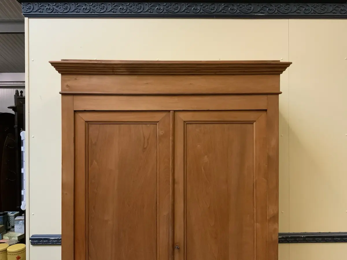 Antiker Gründerzeit Kleiderschrank, Wäscheschrank - Esche - Lieferung möglich! 6