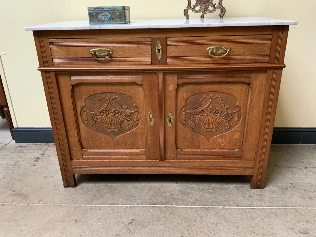 Antike Jugendstil Anrichte, Kommode - Lieferung möglich! 10