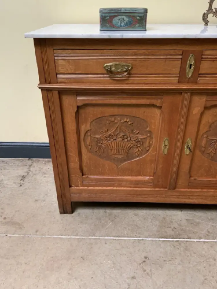 Antike Jugendstil Anrichte, Kommode - Lieferung möglich! 12