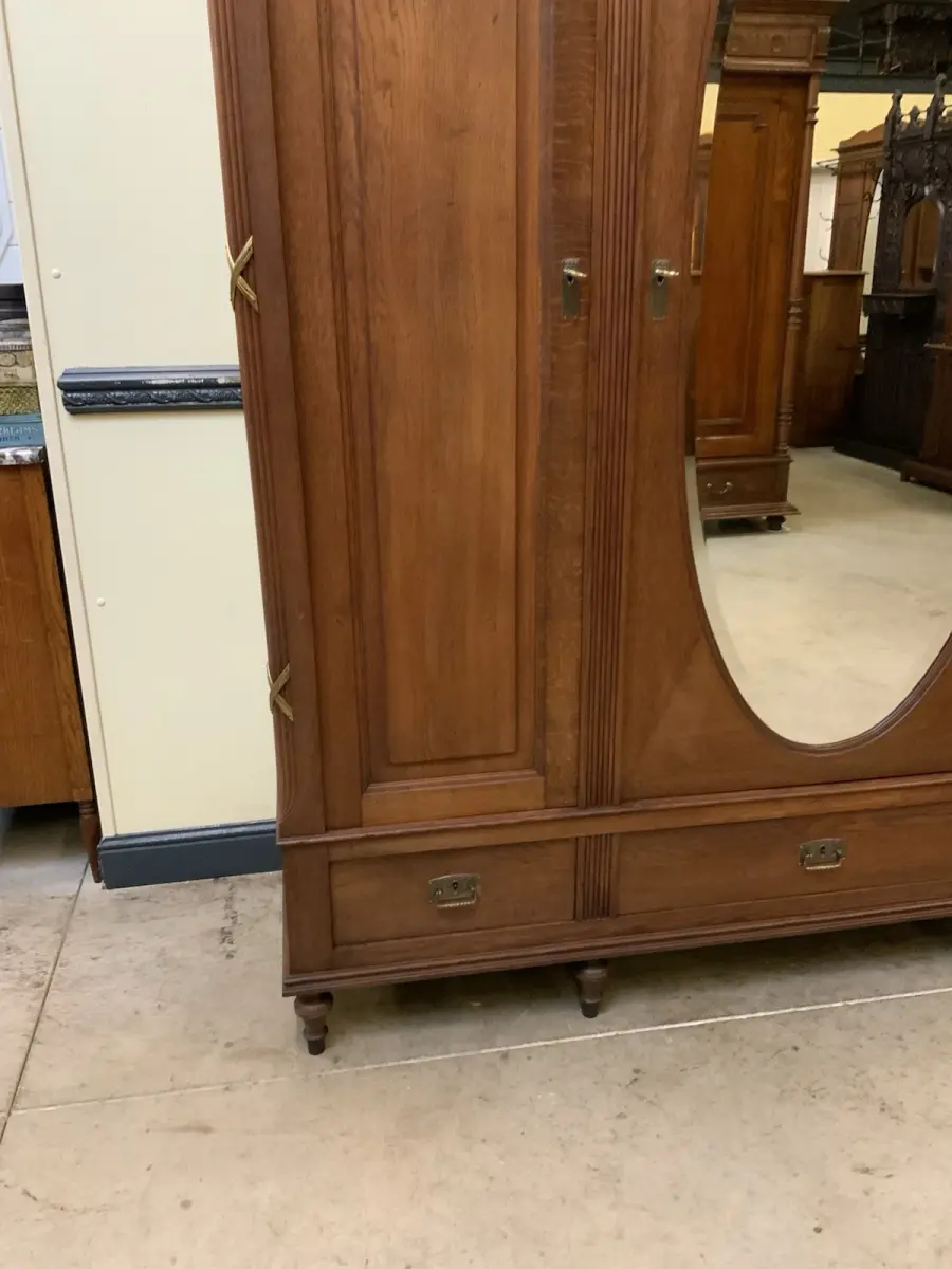 Antik - Kleiderschrank, Wäscheschrank - Art Deco -  Lieferung möglich! 10