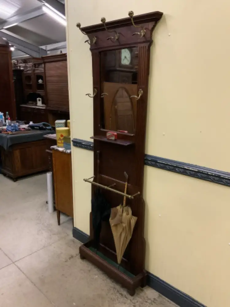 Antik -  Gaderobe, Kleiderständer - Jugendstil - Lieferung möglich! 3